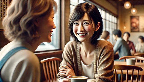 女性がありがとうと言うことで築く人間関係