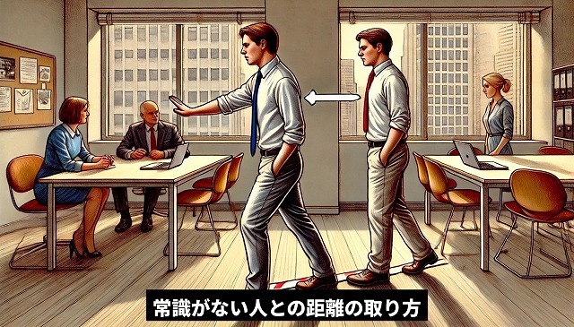 常識がない人との距離の取り方