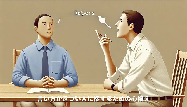 言い方がきつい人に接するための心構え