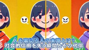 人を裏切る人の末路とは？社会的信用を失う瞬間とその代償 | TRUE EYE