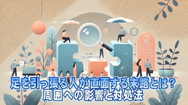 足を引っ張る人が直面する末路とは？周囲への影響と対処法