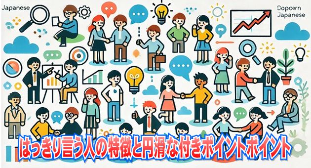 はっきり言う人の特徴と円滑な付き合い方のポイント