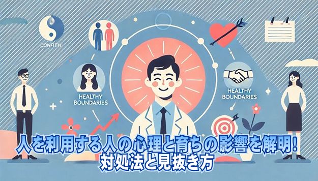 人を利用する人の心理と育ちの影響を解明！対処法と見抜き方