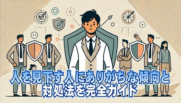 人を見下す人にありがちな傾向と対処法を完全ガイド：まとめ