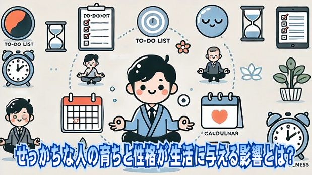 せっかちな人の育ちと性格が生活に与える影響とは？