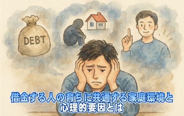 借金する人の育ちに共通する家庭環境と心理的要因とは