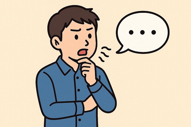 独り言が多い人、そんな男性の心理と特徴