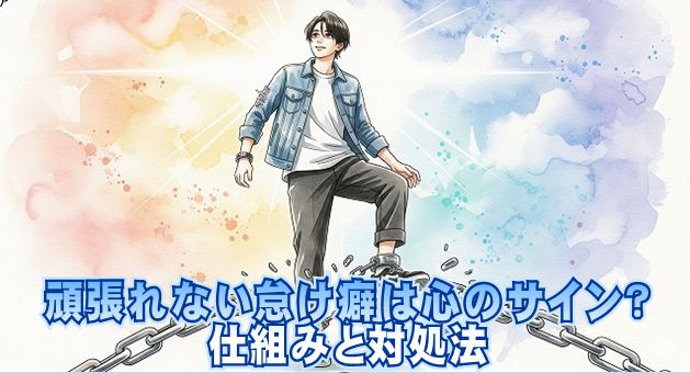 頑張れない怠け癖は心のサイン？仕組みと対処法