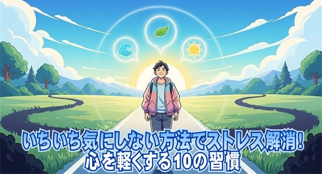 いちいち気にしない方法でストレス解消！心を軽くする10の習慣