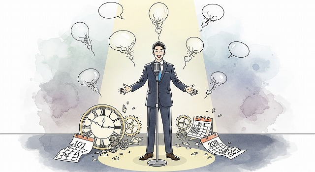 口先だけ達者で実行力を伴わない人とは