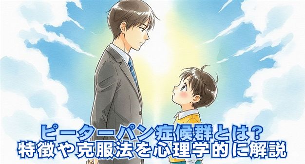 ピーターパン症候群とは？特徴や克服法を心理学的に解説