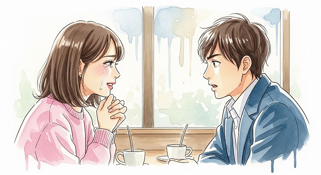 普段泣かない女性が泣くときの男性心理とは