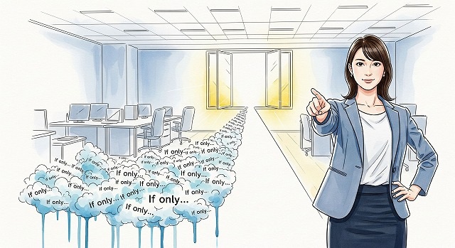たられば言う人への対処法と自己成長への転換