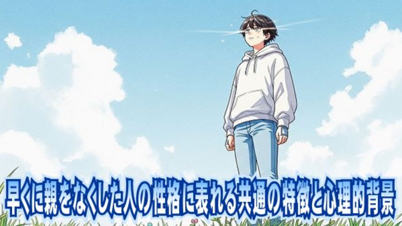 親 の 死 性格 変わる