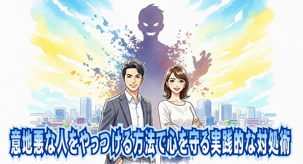 意地悪な人をやっつける方法で心を守る実践的な対処術